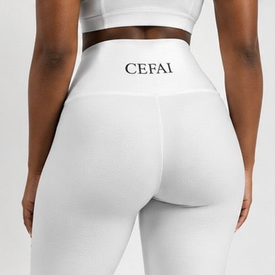 CEFAI HER ESSENTIAL LEGGINGS WHT